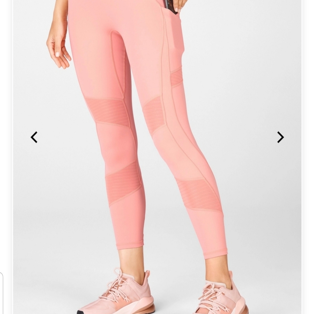 Fablectics bsm pink,  Anywhere Moto 7/8 leggings